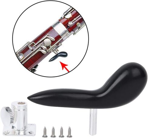 Bassoon Hand Holder Silver Industrial Plastic Saddle Rest Musical Instrument Accessories Design Improves Is B Bassoon Hand HolderBassoon RestBassoon Saddle RestBassoon in Saudi Arabia