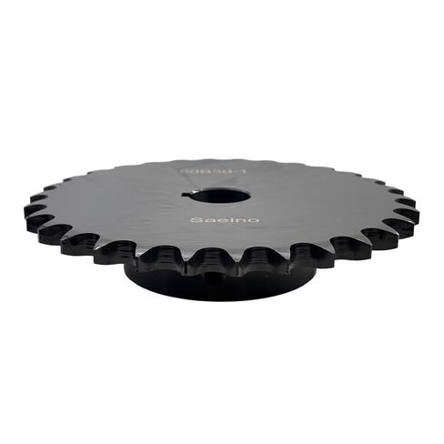 #50 Roller Chain Sprocket Type B 1 inch Bore 30 Tooth, Hardened Antirust 1045 Steel Drive Sprockets 50B30-1 in Kuwait
