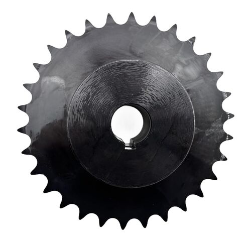 #50 Roller Chain Sprocket Type B 1 inch Bore 30 Tooth, Hardened Antirust 1045 Steel Drive Sprockets 50B30-1 in Kuwait