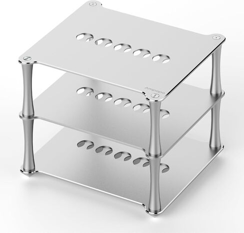 حامل BK1 لسطح المكتب HiFi من الألومنيوم لمكبر الصوت A1/D1/Q1، DAC in Kuwait