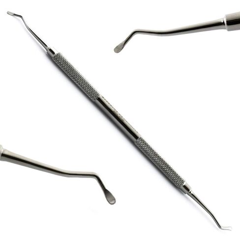 مجموعة من 10 ملاعق للأسنان، أدوات ترميم وتجويف الأسنان وإزالة التسوس، أدوات مزدوجة الأطراف in Kuwait