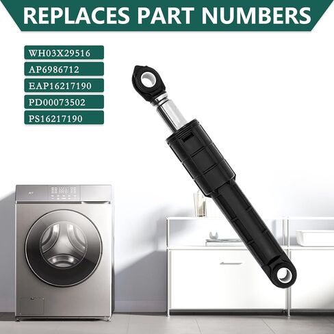 WH03X29516 ممتص الصدمات للغسالة 4 قطع متوافق مع غسالة GE، ممتص الصدمات WH03X29516 يحل محل PD00073502 PS16217190 AP6986712 EAP16217190 in Kuwait