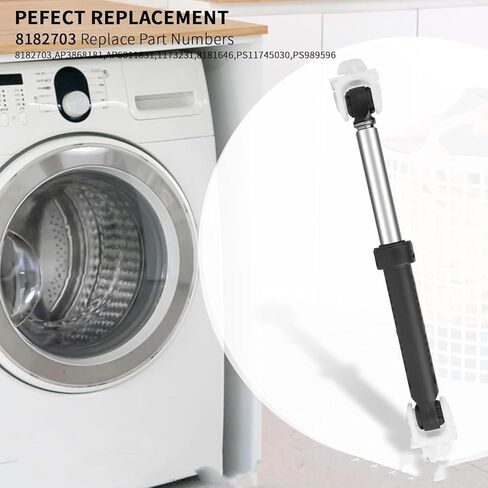 8182703 Washer Shock Absorber Compatible with Kenmore,maytag,Whirlpool,Kitchen aid Washers, Replace WP8182703,8181646,AP3868181,AP6011831,PS989596,PS11745030(4 Pack) in Saudi Arabia