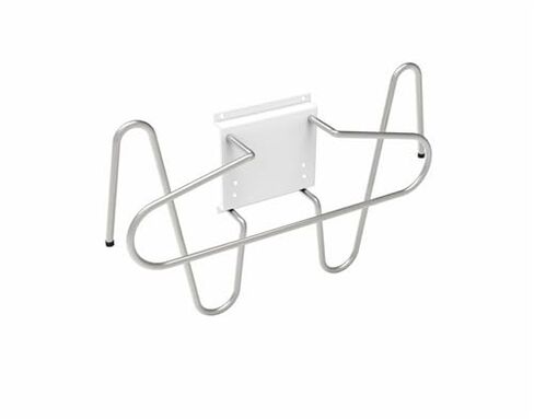 X-Ray Apron & Glove Rack (Wall Mount) - 1 Apron/2 Glove Capacity, Chrome in Kuwait