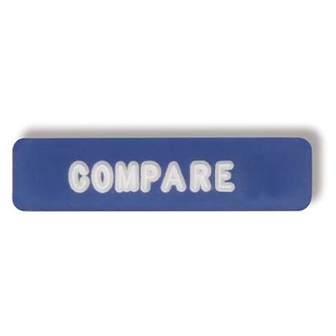 Word X-Ray Markers (Plastic) - 8-10 Characters, 1/4" Lead Letters/Numbers, Blue in Kuwait