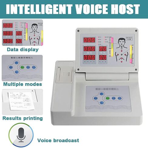 مدرب الإنعاش القلبي الرئوي، نموذج تعليم تعليم الحجم الطبيعي للقلب والرئة، لون بشرة متوسط، لتدريب مهارات التمريض لدى الأطباء in Kuwait