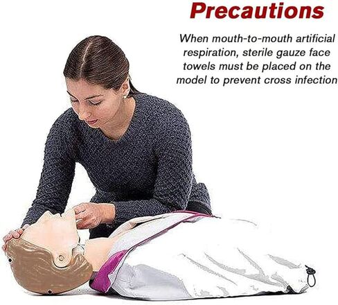 دمية تدريب على الإنعاش القلبي الرئوي لنصف الجسم بالكامل والإسعافات الأولية للتدريب على الإسعافات الأولية للمدرسة التعليمية بالمستشفى، الجسم بالكامل ()، نصف الجسم in Kuwait