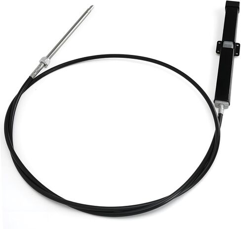 12FT 14FT 15FT 18FT 19FT Mechanical Rack & Pinion Steering Cable SSC134XX, Back Mount Rack Single Cable Compatible with Seastar SH5210P, SH5230P, SB39526P, SB39544P, SS14115 SS15115 in Saudi Arabia