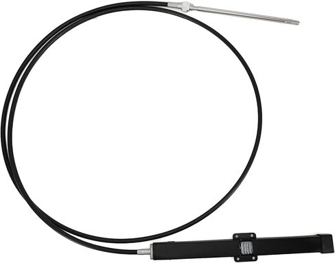12FT 14FT 15FT 18FT 19FT Mechanical Rack & Pinion Steering Cable SSC134XX, Back Mount Rack Single Cable Compatible with Seastar SH5210P, SH5230P, SB39526P, SB39544P, SS14115 SS15115 in Saudi Arabia