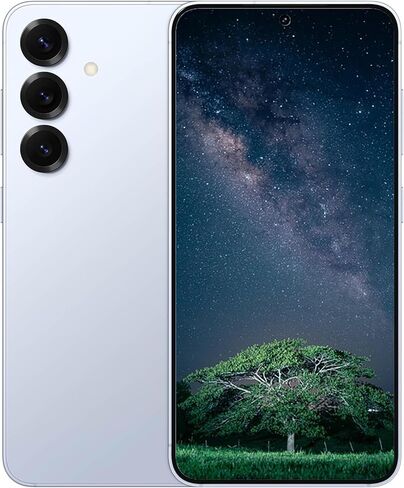 SAMSUNG Galaxy S25 SM-S931B/DS 256GB 12GB RAM AI Smartphone, Factory Unlocked, Global Model - Silver Shadow in Kuwait