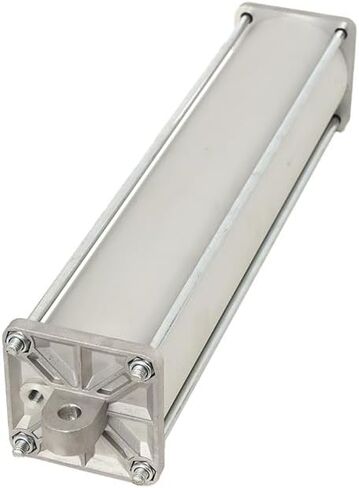 Tire Changer Machine Table Top Air Cylinder 420X80X88mm, Aluminum Alloy Pneumatic Air Cylinder with Connector Accessories(PT1/8, Stroke: 370mm) in Kuwait