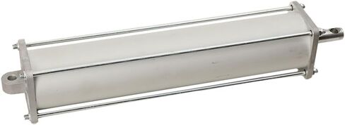 Tire Changer Machine Table Top Air Cylinder 420X80X88mm, Aluminum Alloy Pneumatic Air Cylinder with Connector Accessories(PT1/8, Stroke: 370mm) in Kuwait