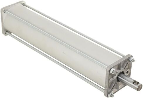 Tire Changer Machine Table Top Air Cylinder 420X80X88mm, Aluminum Alloy Pneumatic Air Cylinder with Connector Accessories(PT1/8, Stroke: 370mm) in Kuwait