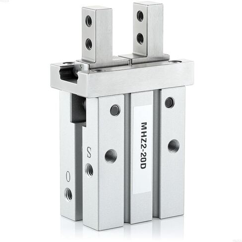 Pneumatic Finger Air Cylinder 20mm Bore, Small Parallel Style Air Gripper Cylinder MHZ2-20D in Kuwait