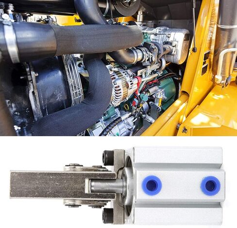 Double Acting Pneumatic Air Cylinder Clamp Arm Lever Without Magnetic for Industrial Automation Equipment in Kuwait