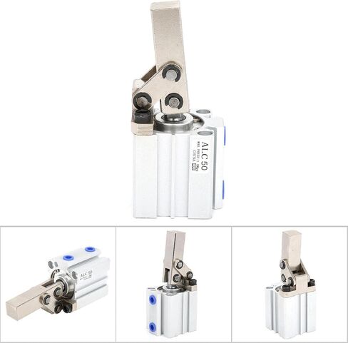 Double Acting Pneumatic Air Cylinder Clamp Arm Lever Without Magnetic for Industrial Automation Equipment in Kuwait