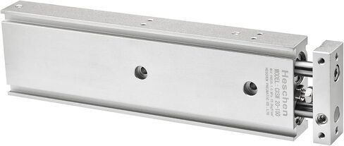 Heschen Dual Aluminum Air Cylinder CXSM 20-150 Guide Rod Plate Double Rod Guided Pneumatic Slide Bearing Cushioned 20mm Bore 150mm Stroke Double Acting in Kuwait