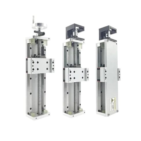 1PCS Ball Screw Sliding Table Linear Rail Guide Stage Enclosed Module Single Axis Robot CNC Aluminum Manual Motion Stage SFU1605/1610 in Saudi Arabia