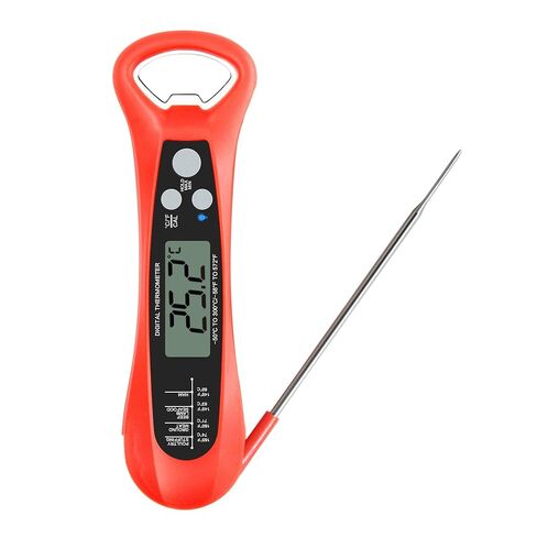 ميزان حرارة رقمي للجيب قابل للطي، قياس درجات الحرارة من -50 إلى 300 درجة مئوية، لمناطق التدفئة والتهوية وتكييف الهواء والتبريد وخدمة الطعام in Kuwait