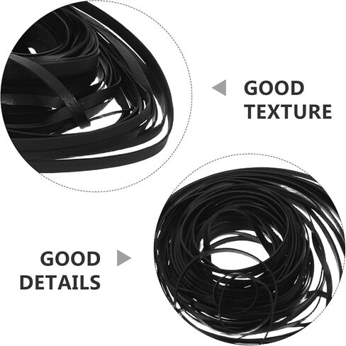 100 قطعة من أحزمة القيادة المطاطية لمسجل الكاسيت 2 مم 3 مم عرض مسطح متنوع 40-135 مم طول أحزمة بديلة لمشغل الأشرطة، VCR، إصلاح وصيانة محرك أقراص DVD in Kuwait