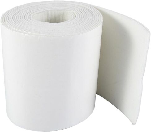Premium Orthopedic Adhesive Felt Roll - 0.24" x 5.9" x 3 yd White Felt Padding, Rayon Blend Cuttable Adhesive Roll for Foot Cushioning & Wound Support, 1 Roll Gentle Comfort in Saudi Arabia