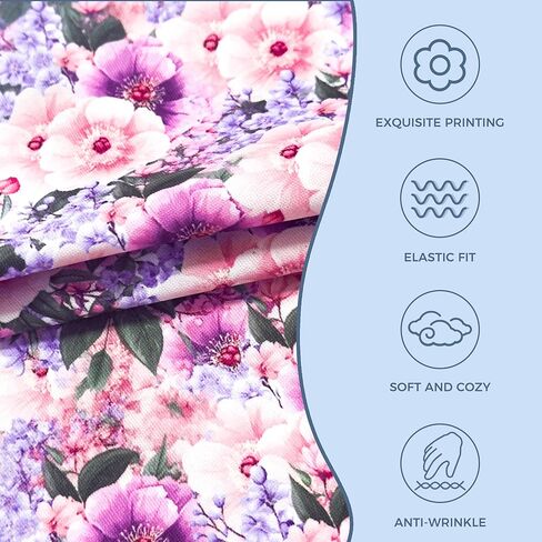Scrub Caps for Women,Adjustable Surgical Nurse Cap with Button,Scrub Hats Women with Sweatband,Flower Pattern in Saudi Arabia