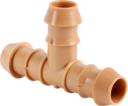 RedChili 20 Pcs 1/2 Inch Irrigation Tubing Coupling Fittings, 1/2" Drip Irrigation Barbed Coupler Connectors Fits 1/2", .700" Drip Tubing for Garden Lawn Irrigation System in Kuwait