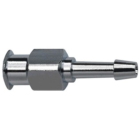 Luer Lock Barb Adapter, Plated Brass in Saudi Arabia