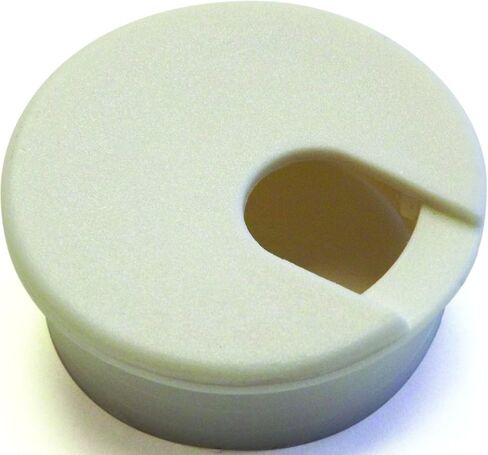 Jandorf Grommet Desk Pure Wht 1-3/4in in Saudi Arabia
