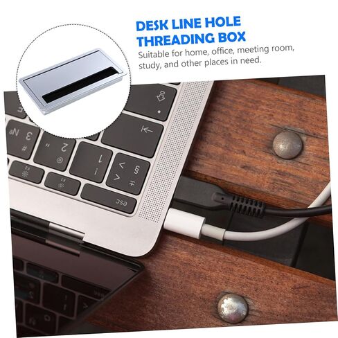 2pcs Cable Hole Cover Desk Grommets Cord Sleeves for Cables Wire Management Home Decor in Saudi Arabia