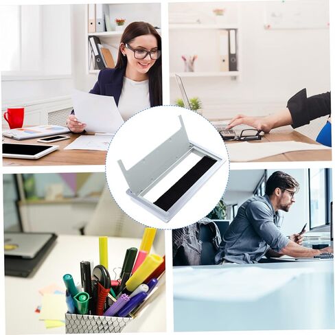 2pcs Cable Hole Cover Desk Grommets Cord Sleeves for Cables Wire Management Home Decor in Saudi Arabia