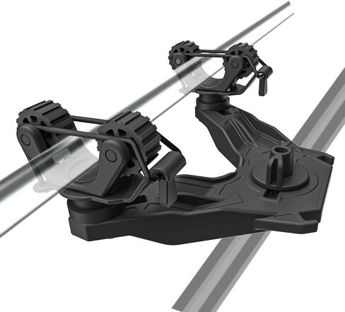 3011 Multifunctional Kayak Paddle Holder, Space-Saving Kayak Paddle Holder, Offset Paddle Holder Kayak Track Mount, Kayak Rail Accessories for Fishing in Saudi Arabia