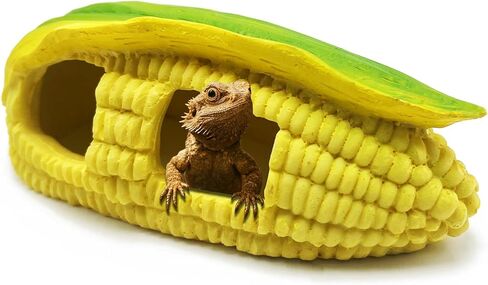 زواحف إخفاء التنين الملتحي النمر Gecko Walnut Hideout Terrarium Tank Caves الملحقات سلحفاة سحلية الأفعى ديكور الأفعى السلحفاة الزخرفية الشخصية in Kuwait