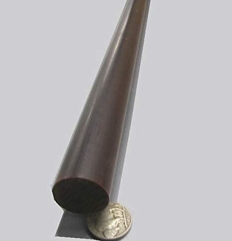 Micarta XX Paper Phenolic Round Rod 1.00" Diameter x 48" Length in Saudi Arabia