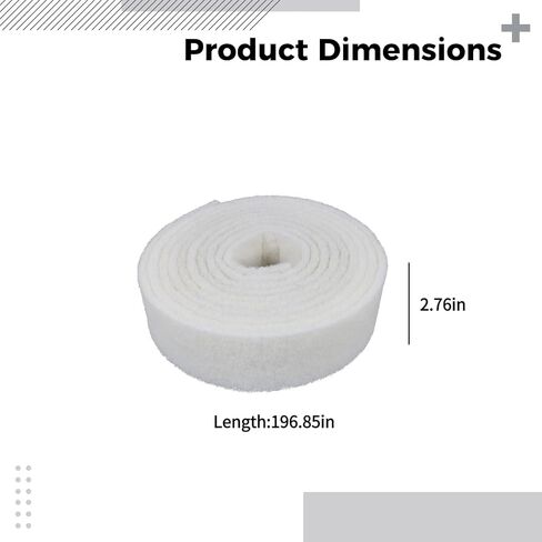 Industrial Abrasive Roll For Polishing, 2.8 In X 16.4 Ft, Aluminum Oxide, 7 X 500 Cm Polishing Cloth, Non-Woven Fabric, For Boiler And Shoe Cleaning in Kuwait