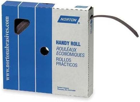 Norton 400 Grit 1-1/2" Width 50 Yard Length Aluminum Oxide Shop Roll in Saudi Arabia