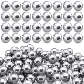 400 قطعة من كرات خلط الطلاء مقاس 0.12 بوصة، كرات من الفولاذ المقاوم للصدأ لطلاء الأظافر، كرات خلط صغيرة لطلاء أحبار طلاء الأظافر - فضي in Kuwait