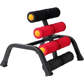 Mini Inversion Table for Back Pain Relief, Foldable Back Stretcher with Massage Roller, 400LB Capacity Ab Machine in Kuwait