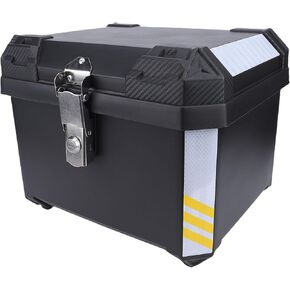 Aramox 45L Top Box, Large Capacity Stainless Steel Luggage for Daily Rides and Long Trips in Kuwait