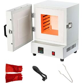 Electric Melting Furnace,2102°F Digital Melting Furnace Machine,2000w Electric Sintering Furnace,Stainless Steel,for Wax Casting,Melting Gold, Silver, Copper in Kuwait