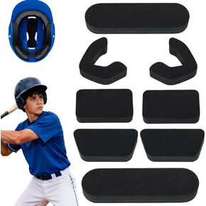 Helmet Padding Fit Kit Compatible with All Easton Batting & Catchers Helmets - 0.79" Thickened Universal Replacement Foam Pads for Baseball and Softball Players in Kuwait