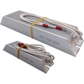 1PCS Aluminum Shell Braking Resistor 100W 150W 200W 300W 400W 500W 600W 800W 1000W 10 20 30 40 50 75 100 150 300 RJ Ohm(1500W 150R) in Kuwait