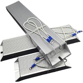 1 قطعة قذيفة الألومنيوم الكبح المقاومات الفرامل المقاوم ل VFD تردد سيرفو العاكس 7500 واط 7KW 7.5KW 8KW R RJ أوم (7500 واط 400R) in Kuwait