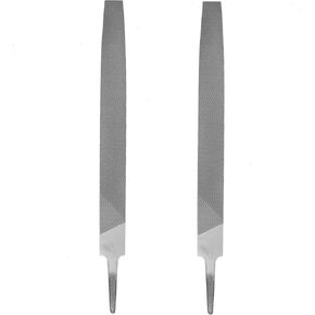 Axe File Sharpener 8-Inch 2PCS Set - Hardened Steel Flat Rectangular Mill/Smooth Cut Files for Sharpening Dull & Blunt Metal Axe Edges in Kuwait