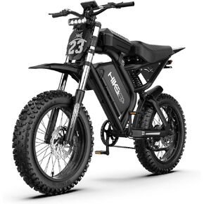 دراجة ترابية كهربائية للبالغين - دراجات كهربائية الذروة 1500 وات/3000 وات، 48 فولت/52 فولت 15.6 أمبير/25 أمبير/40 أمبير، نطاق 50-100 ميل (وضع PAS)، دراجة نارية بإطارات دهنية مقاس 16/20 بوصة لجميع التضاريس in Kuwait