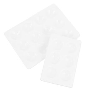 مجموعة أطباق تفاعل اكتشاف البورسلين مكونة من 4 قطع من ألواح التنقيط لمختبر الكيمياء in Kuwait