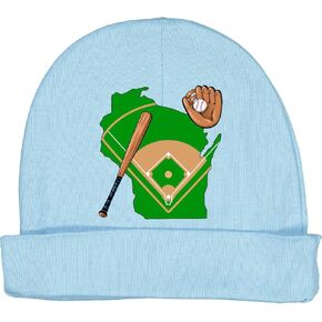 قبعة البيسبول إنكتاستيك ويسكونسن مع مضرب وقفاز قبعة صغيرة للأطفال in Kuwait