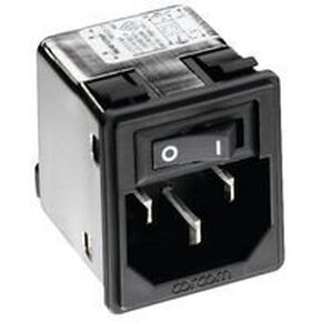 TE CONNECTIVITY/CORCOM 15CUFS1 POWER ENTRY MODULE, MALE, 15A in Kuwait