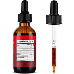 Cayenne Hawthorn Beet Turmeric Vitamin K2 + D3 Liquid Drops, 2 FL.OZ (60ml) Each, 2 Pack in Kuwait