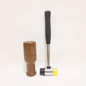 Chiropractic Adjustment Hammer,Chiropractic Chisel,Hammer Spine Set,Chiropractic Adjustment Chisel,Wooden Smooth Structure,Easy to Carry,for People Who are Tired and Sleep Deprived(Size:C) in Kuwait